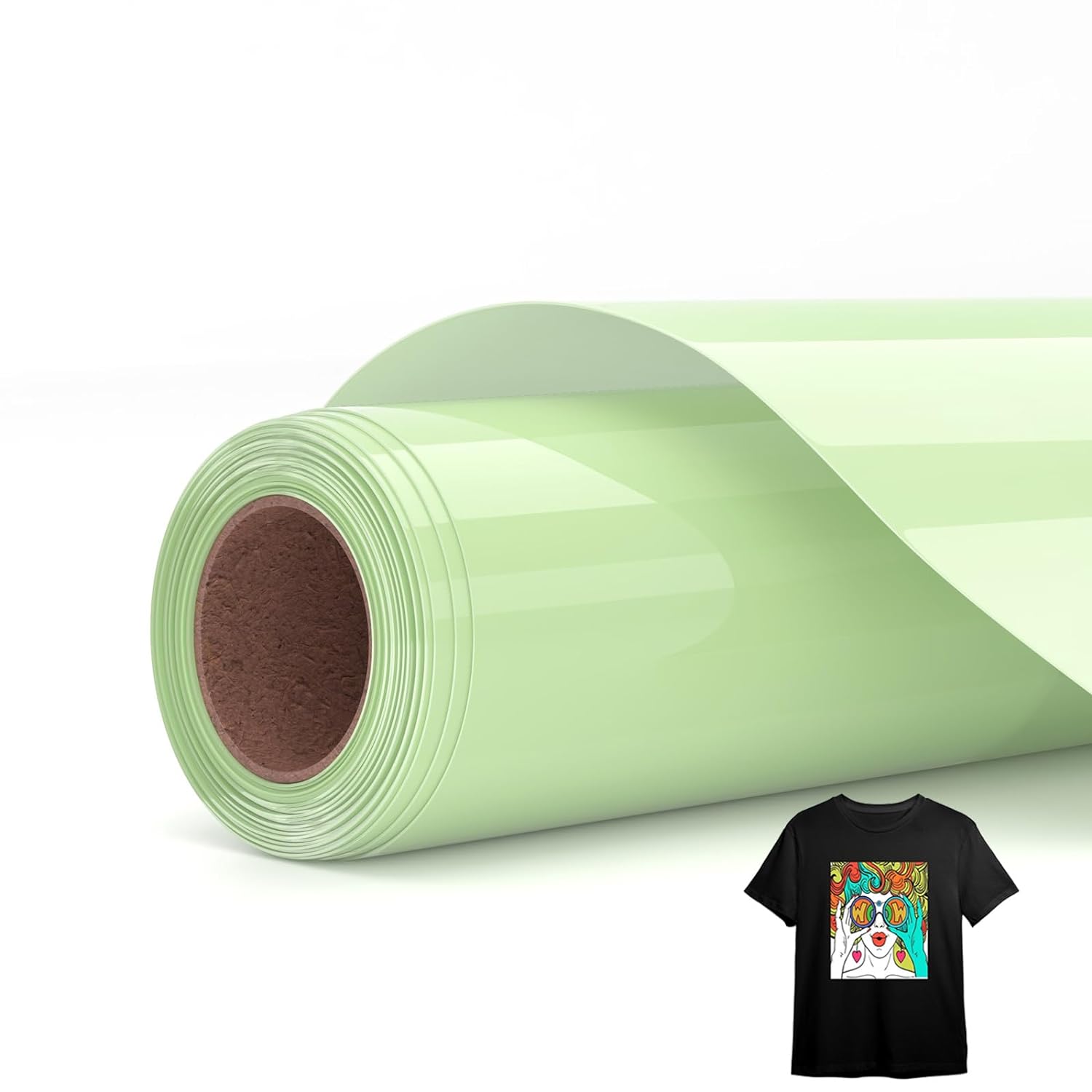 Sublimation Vinyl Roll for Dark/Light Cotton Fabrics Designs 30.5 x 244CM